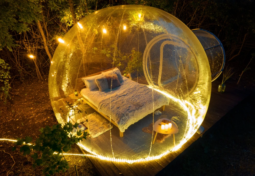 pop up bubble tent