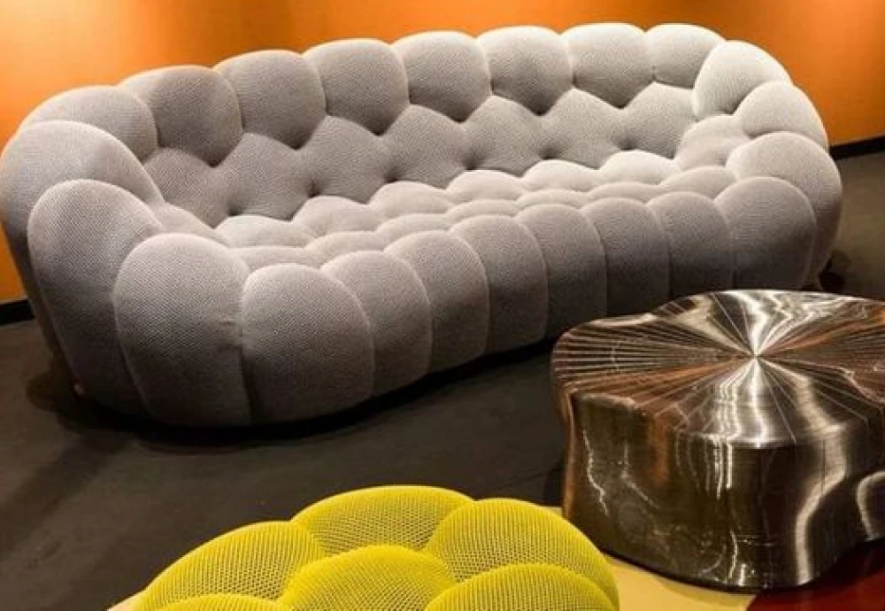 grey bubble sofa